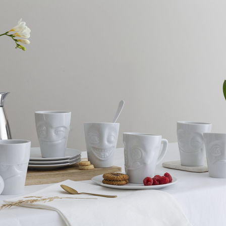 كوب 350 مل "مبتهج" أبيض - 58Products