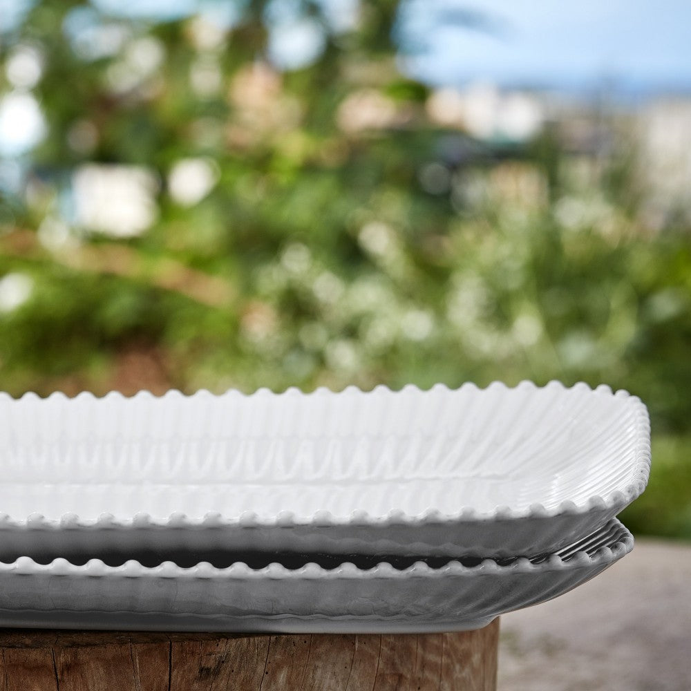 Rectangular Platter Medium 40cm Pearl- Costa Nova