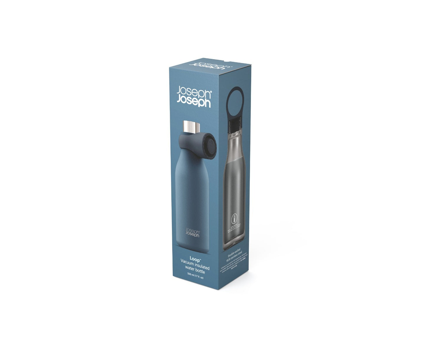 Loop™ 500ml Stainless-steel Vacuum Insulated Water Bottle- Joseph Joseph
