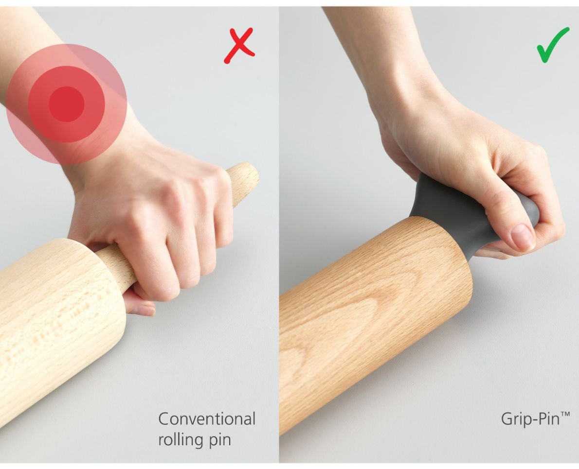 Grip-Pin™ Ergonomic Rolling Pin- Joseph Joseph