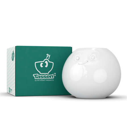 Vase “Amused” White- 58Products