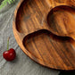 Round Wooden Fruit Tray 32 cm / 13" - Vague