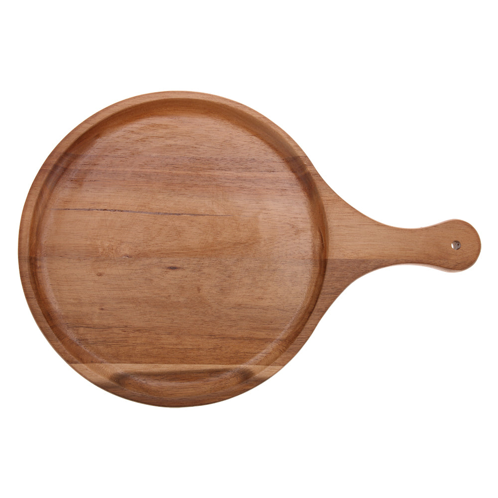 Round Wooden Food Tray 40 cm - Vague