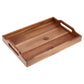 Rectangular Wooden Tray with Handles 36 cm - Vague