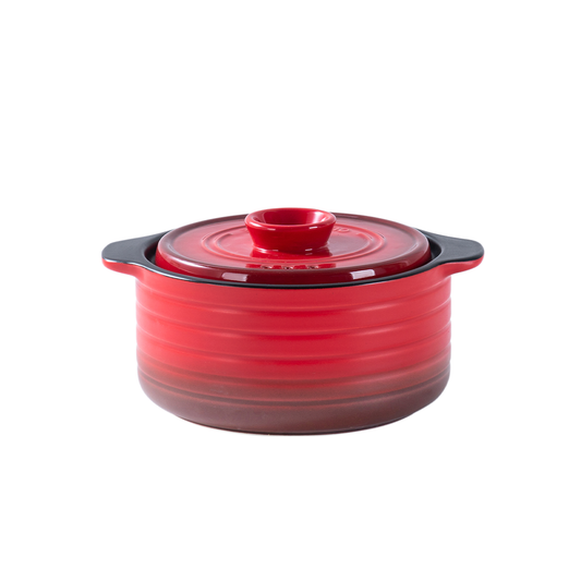 Ceramic Red Direct Fire 1.2 Liter Casserole - Che Brucia