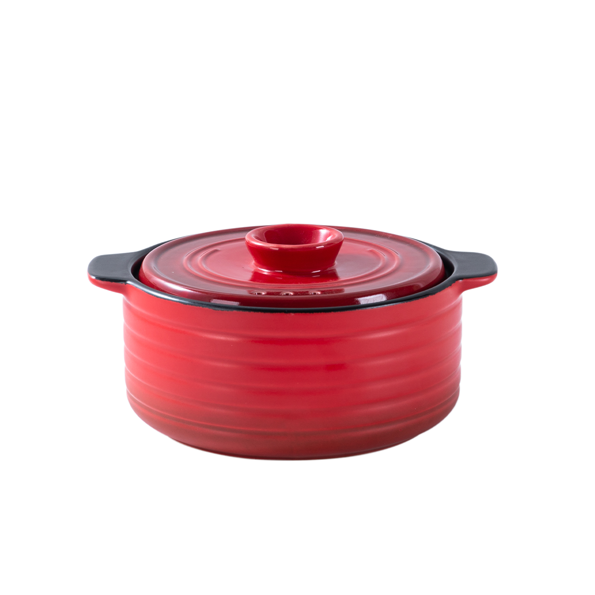 Red Ceramic Direct Fire 1.8 Liter Casserole- Che Brucia