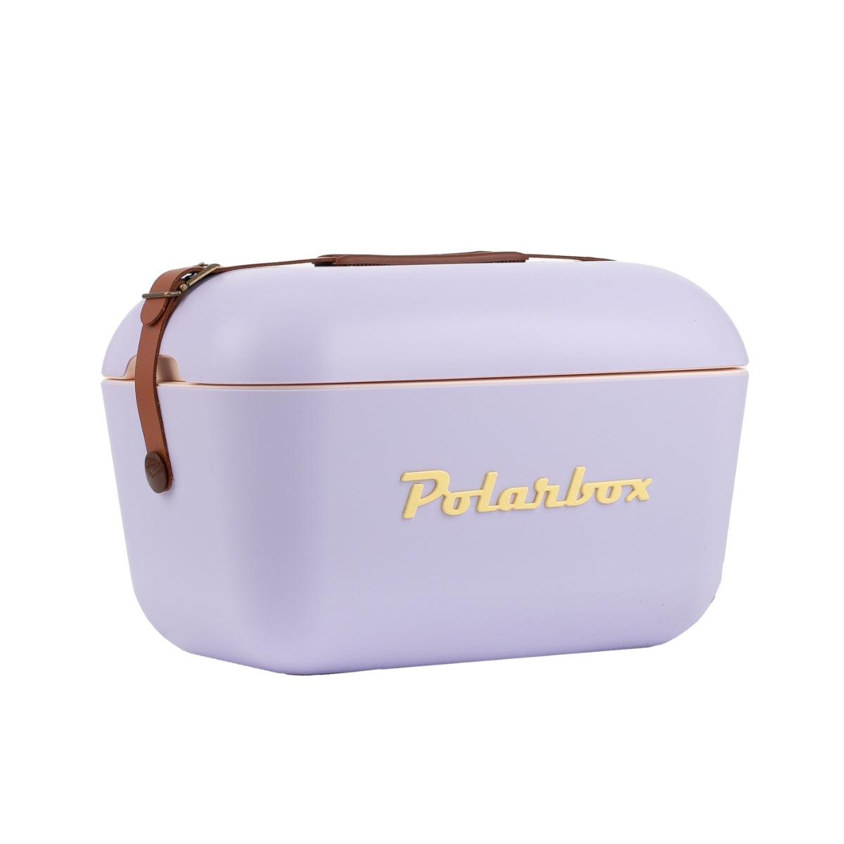12 Liters Classic Cooler Box Lilac /Yellow - Polarbox