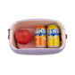 6 Liters Summer Pop Cooler Bag with 2 Containers Malva /Amarillo- Polarbox