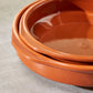 Brown Clay Round Deep Plate with Handle 10 cm - Arte Regal