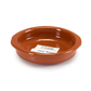 Brown Clay Round Deep Plate with Handle 10 cm - Arte Regal