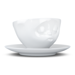 Coffee Cup "Kissing" white, 200ml- 58Products