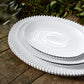 Oval Platter Medium 40cm Pearl- Costa Nova