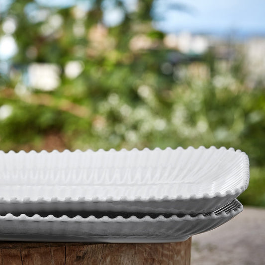 Rectangular Platter Medium 40cm Pearl- Costa Nova