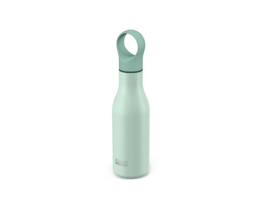 Loop™ 500ml Stainless-steel Vacuum Insulated Water Bottle Green- Joseph Joseph