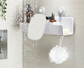 EasyStore™ Large Shower Shelf with Removable Mirror- Joseph Joseph