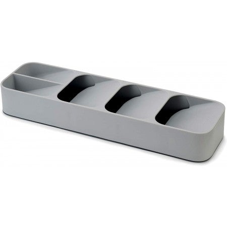 DrawerStore™ Compact Cutlery Organiser (Grey)- Joseph Joseph