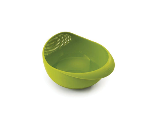 Small Prep&Serve™ Bowl with Integrated Colander (Green)- Joseph Joseph
