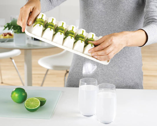 QuickSnap™ Plus Ice Cube Tray (Green)- Joseph Joseph
