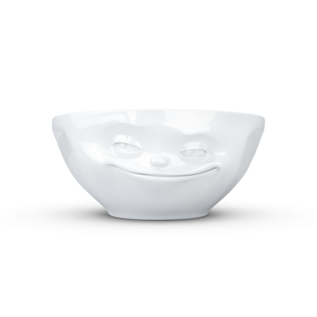 350ml Bowl "Grinning", White- 58Products