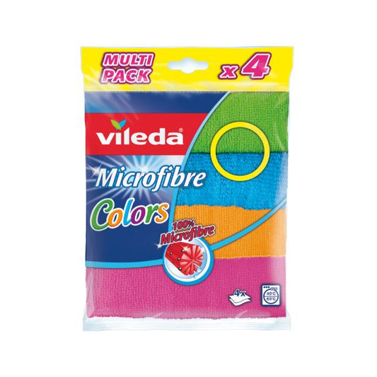 Microfibre Colors/ Pack of 4- Vileda